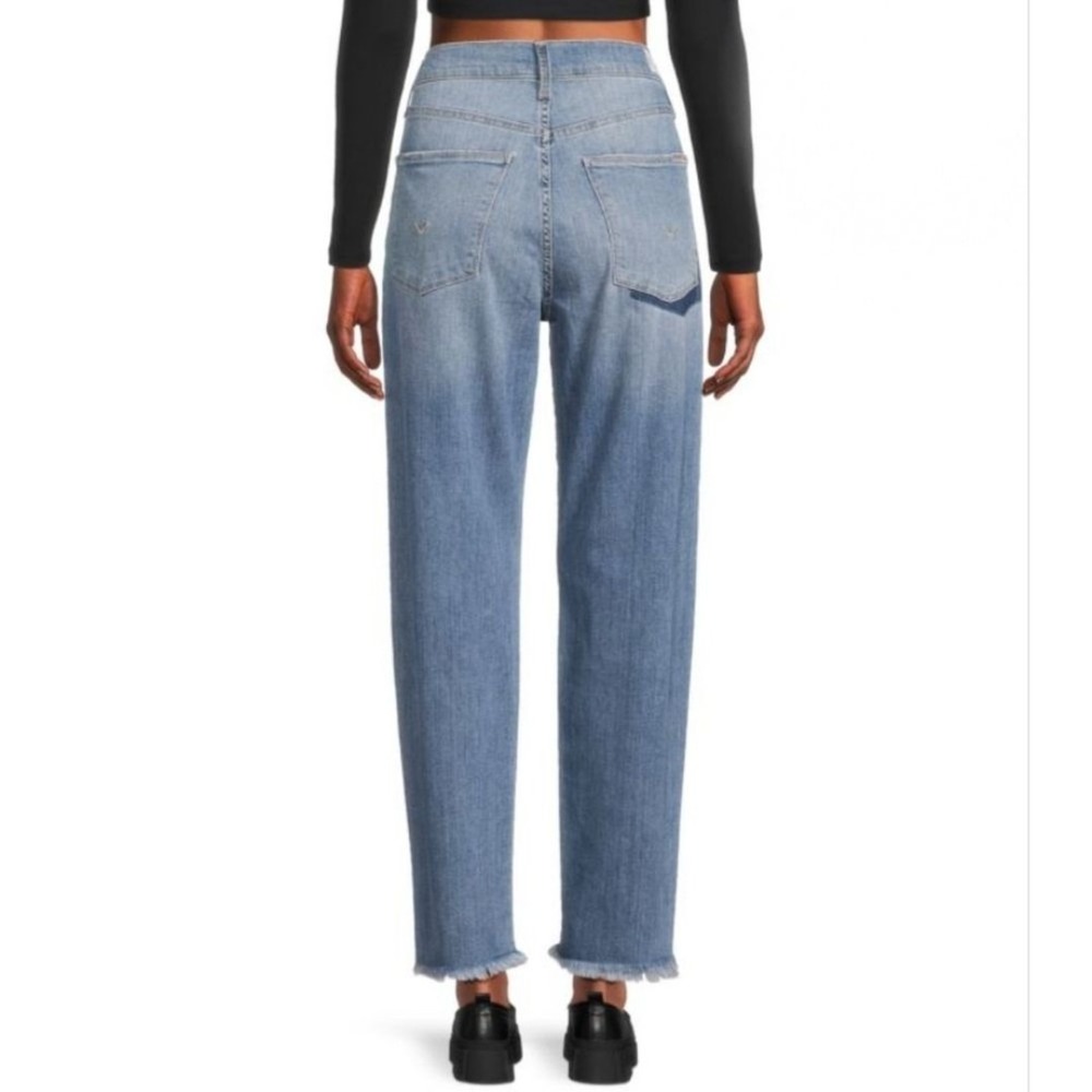 EUC Hudson Women's High Rise Straight Frayed Hem Ankle Jeans StellaSize 31 - Picture 2 of 12